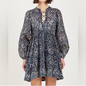 Ulla Johnson cotton mini dress.